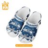NFL Seattle Seahawks Blue White Crocs