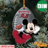 NFL Tampa Bay Buccaneers Mickey Custom Shaped Ornament