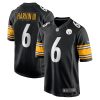 Pittsburgh Steelers Pressley Harvin III Nike Black NFL Game Jersey