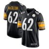 Pittsburgh Steelers Ryan McCollum Nike Black NFL Game Jersey