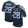 Tennessee Titans Chris Johnson Nike Navy NFL Game Jersey