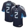 Tennessee Titans Julio Jones Nike Navy NFL Game Jersey