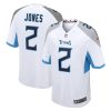 Tennessee Titans Julio Jones Nike White NFL Game Jersey