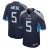 Tennessee Titans Kevin Hogan Nike Navy NFL Game Jersey