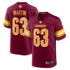 Washington Commanders Wes Martin Nike Burgundy NFL Game Jersey