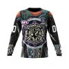 AFL Fremantle Dockers Custom Name Number Concepts For NAIDOC Event Sweatshirt
