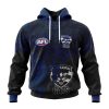AFL Geelong Cats Custom Name Number Polynesian Concept Pullover Hoodie