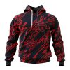 AFL Melbourne Demons Morden Art Style Pullover Hoodie