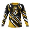 AFL Richmond Tigers Custom Name Number Special MotoCross Concept Sweatshirt