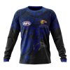 AFL West Coast Eagles Custom Name Number Polynesian Concept Sweatshirt