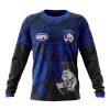 AFL Western Bulldogs Custom Name Number Polynesian Concept Sweatshirt