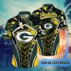 NFL Green Bay Packers Custom Name Flower Summer Tropical Hawaiian Shirt