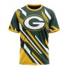 NFL Green Bay Packers Custom Name Number MotoCross Concept T-Shirt