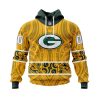 NFL Green Bay Packers Custom Name Number Native With Samoa Culture Pullover Hoodie