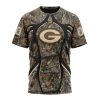 NFL Green Bay Packers Custom Name Number Special Hunting Camo T-Shirt