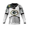 NFL Green Bay Packers Custom Name Number Star Wars Sweatshirt
