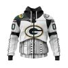 NFL Green Bay Packers Custom Name Number Star Wars Zip Up Hoodie