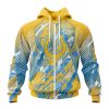 NFL Indianapolis Colts Childhood Cancers Zip Up Hoodie