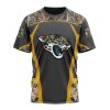 NFL Jacksonville Jaguars Custom Name Number Camo Hunting T-Shirt
