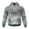 NFL Jacksonville Jaguars Custom Name Number Honor US Air Force Veterans Pullover Hoodie