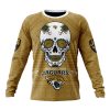 NFL Jacksonville Jaguars Custom Name Number Kits For Dia De Muertos Sweatshirt