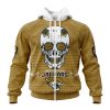NFL Jacksonville Jaguars Custom Name Number Kits For Dia De Muertos Zip Up Hoodie