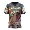 NFL Jacksonville Jaguars Custom Name Number Mandalorian And Baby Yoda T-Shirt
