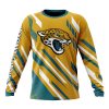 NFL Jacksonville Jaguars Custom Name Number MotoCross Concept Sweatshirt
