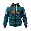 NFL Jacksonville Jaguars Custom Name Number Native With Samoa Culture Zip Up Hoodie