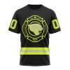 NFL Jacksonville Jaguars Custom Name Number Special FireFighter Uniform T-Shirt