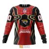 NFL Jacksonville Jaguars Custom Name Number Spider Man Sweatshirt