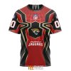 NFL Jacksonville Jaguars Custom Name Number Spider Man T-Shirt