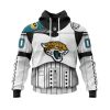 NFL Jacksonville Jaguars Custom Name Number Star Wars Pullover Hoodie