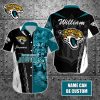 NFL Jacksonville Jaguars Custom Name Special Half Tone Mascot Hawaiian Shirt