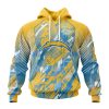 NFL Los Angeles Chargers Childhood Cancers Pullover Hoodie