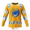 NFL Los Angeles Chargers Custom Name Number Grateful Dead Sweatshirt