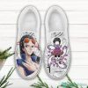 ONE PIECE Nico Robin White Slip On Shoes