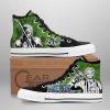 ONE PIECE Roronoa Zoro Mix Manga High Top Shoes