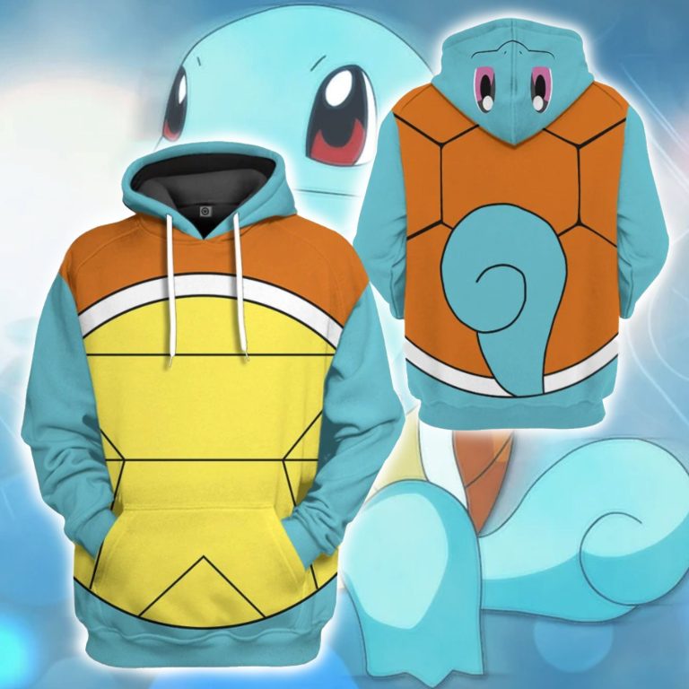 Blastoise (Dark Blue) Pattern Hoodie main image 0
