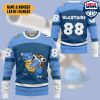 POKEMON Blastoise Custom Name Number Blue Sweater