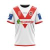 NRL St. George Illawarra Dragons Custom Name Number 2024 Home Jersey T-Shirt