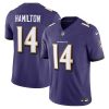 Baltimore Ravens Kyle Hamilton Nike Purple Vapor NFL Limited Jersey