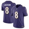 Baltimore Ravens Lamar Jackson Nike Purple Vapor NFL Limited Jersey