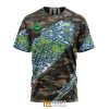 NRL Canberra Raiders Custom Name Number Special Camo Fishing T-Shirt