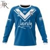 NRL Canterbury-Bankstown Bulldogs Custom Name Number 2024 Away Jersey Sweatshirt