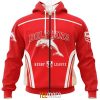NRL Dolphins Custom Name Number Special Sideline Zip Up Hoodie