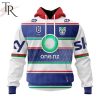 NRL New Zealand Warriors Custom Name Number 2024 Away Jersey Pullover Hoodie