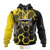 NRL North Queensland Cowboys Custom Name Number MotoCross Style Pullover Hoodie