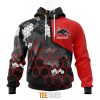 NRL Penrith Panthers Custom Name Number Motocross Concept Pullover Hoodie