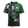 NRL South Sydney Rabbitohs Custom Name Number Motocross Concept T-Shirt